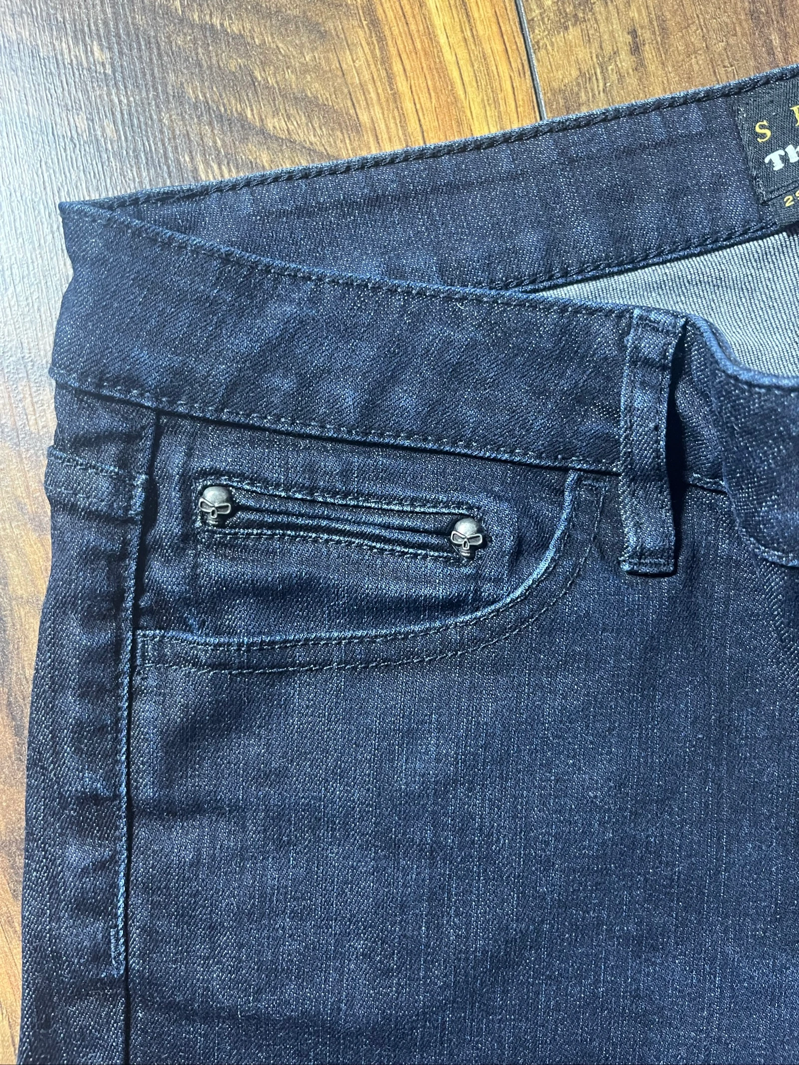 Slim fit rock-chic premium brand jeans - The Kooples - size 29 - good condition – photo 4